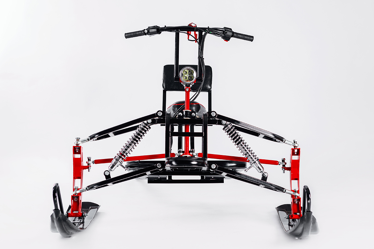 Лыжный модуль IKUDZO с подогревом ручек пластиковые лыжи в Орске