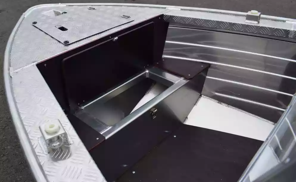 Алюминиевая лодка Wyatboat-390 DCM Увеличенный борт в Орске
