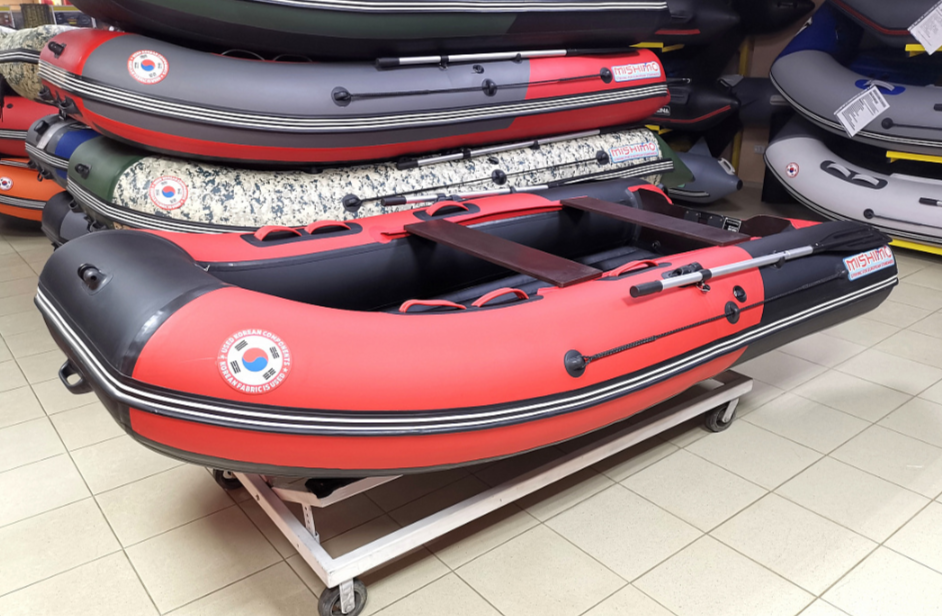 КОМПЛЕКТ Лодка MISHIMO PRO 350 + ЛОДОЧНЫЙ МОТОР MARLIN MP 9.9 (20) AMHS PRO в Орске