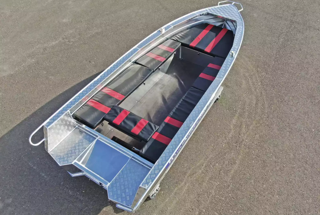 Алюминиевая лодка Wyatboat-390РМ увеличенный борт в Орске