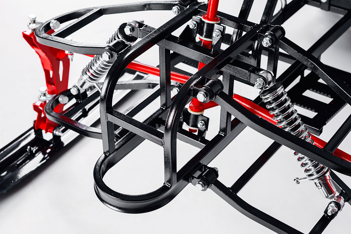 Лыжный модуль IKUDZO с подогревом ручек пластиковые лыжи в Орске