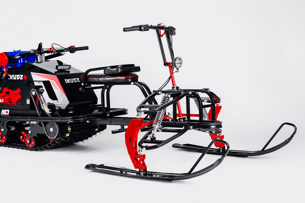 Лыжный модуль IKUDZO TERRAIN с подогревом ручек металлические лыжи в Орске