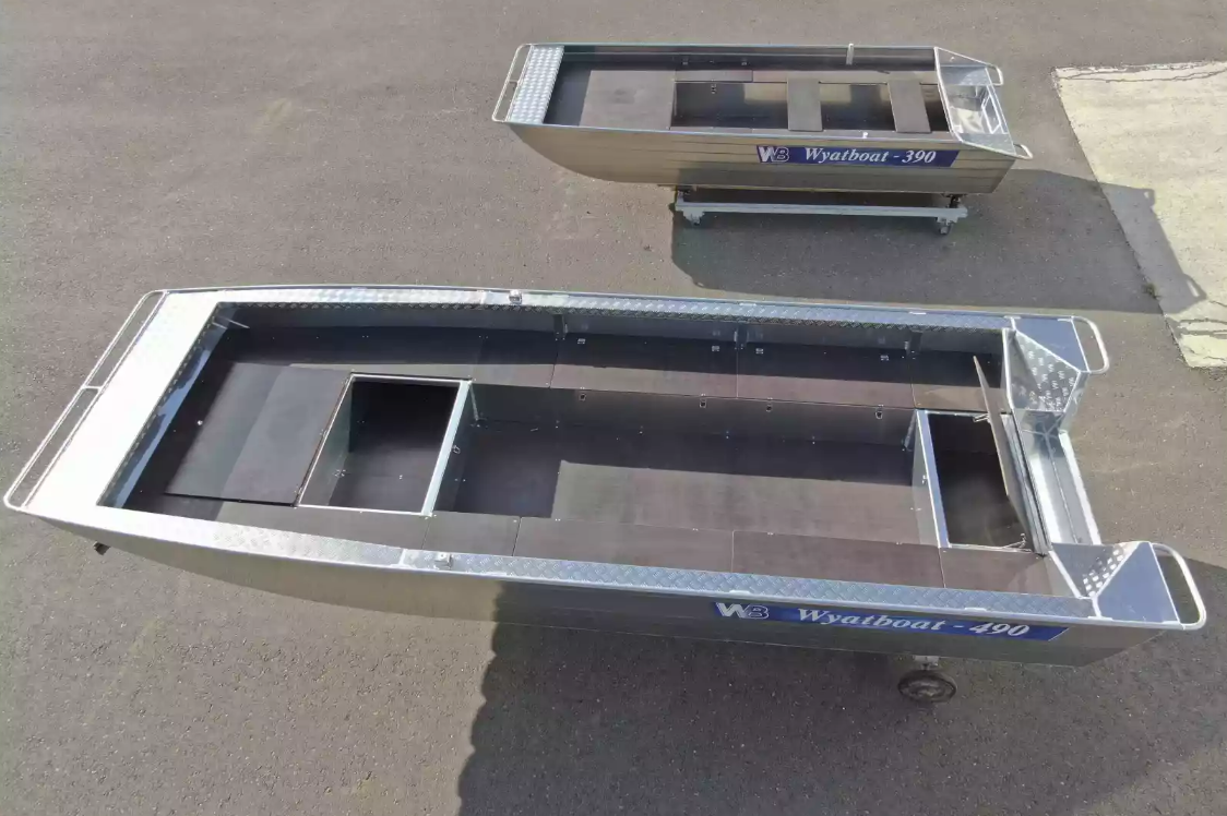 Алюминиевая лодка Wyatboat-490 Jonboat в Орске