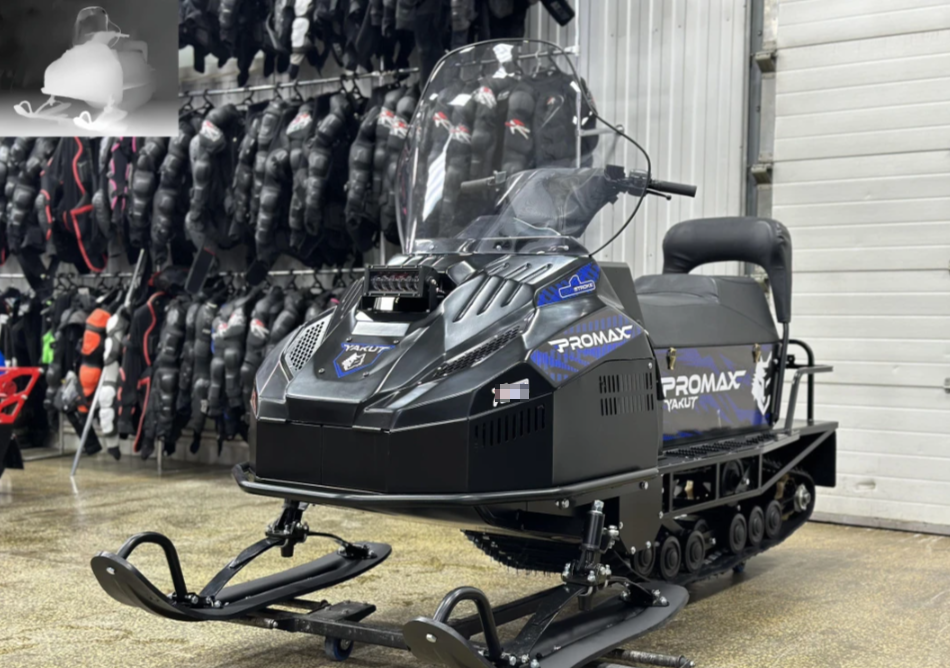 Снегоход PROMAX YAKUT R/К 500 2.0 4T 22 LONG в Орске