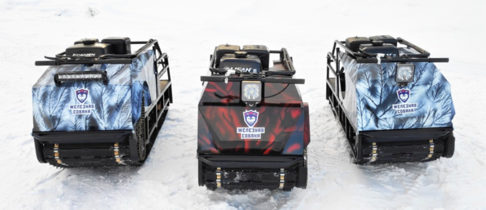 Мотобуксировщик Irondog (Железная собака) M500 20  Камуфляж Охотник в Орске