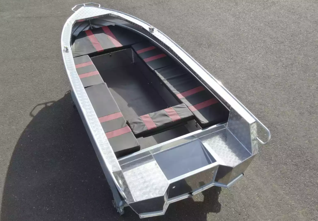 Алюминиевая лодка Wyatboat-390РМ увеличенный борт в Орске