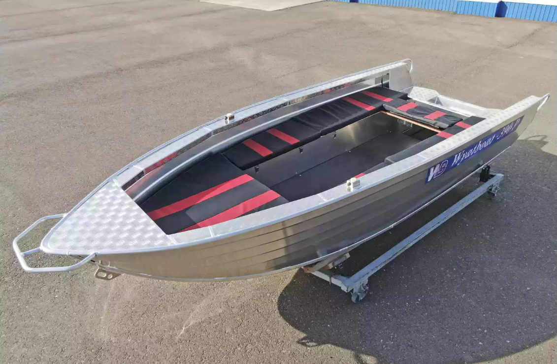 Алюминиевая лодка Wyatboat-390РМ увеличенный борт в Орске