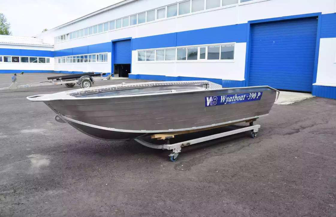 Алюминиевая лодка Wyatboat-390Р Увеличенный борт в Орске