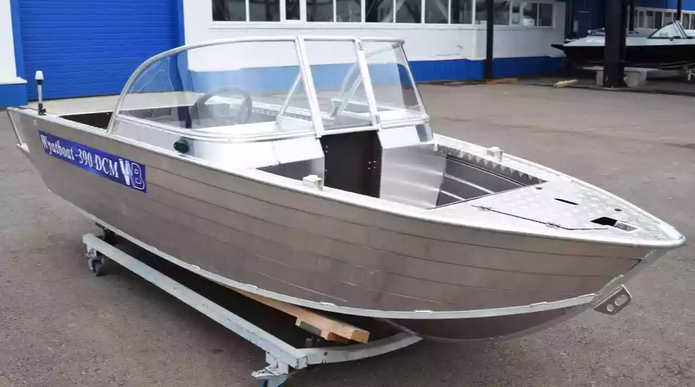 Алюминиевая лодка Wyatboat-390 DCM Увеличенный борт в Орске