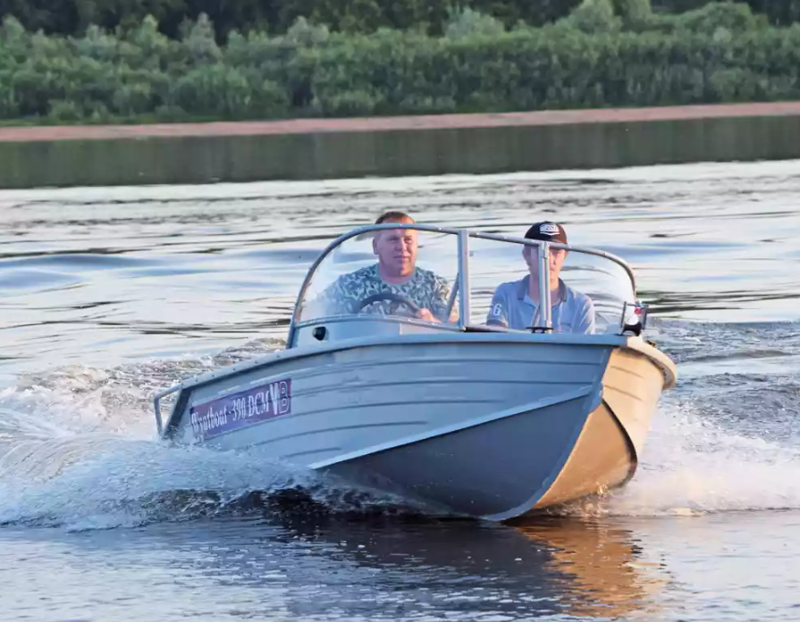 Алюминиевая лодка Wyatboat-390 DCM в Орске