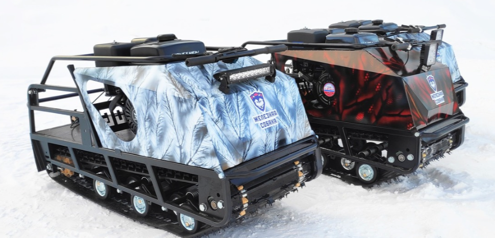 Мотобуксировщик Irondog (Железная собака) M500 20  Камуфляж Охотник в Орске