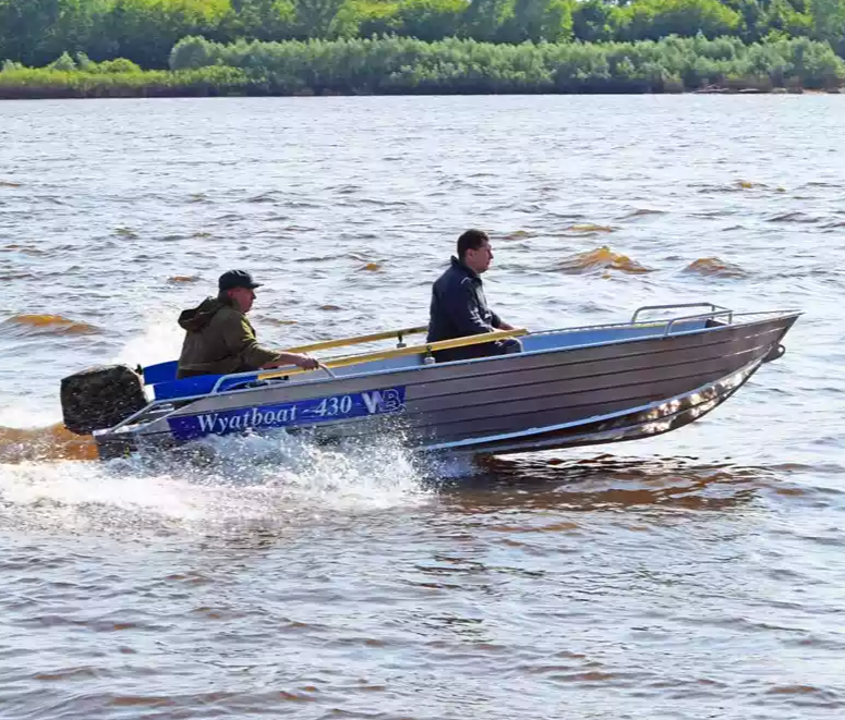 Алюминиевая лодка  Wyatboat-430М в Орске
