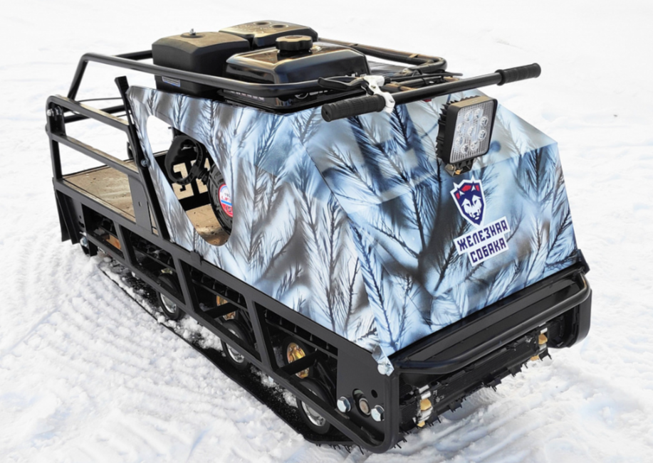 Мотобуксировщик Irondog (Железная собака) M500 20  Камуфляж Охотник в Орске