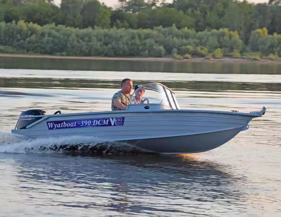 Алюминиевая лодка Wyatboat-390 DCM в Орске