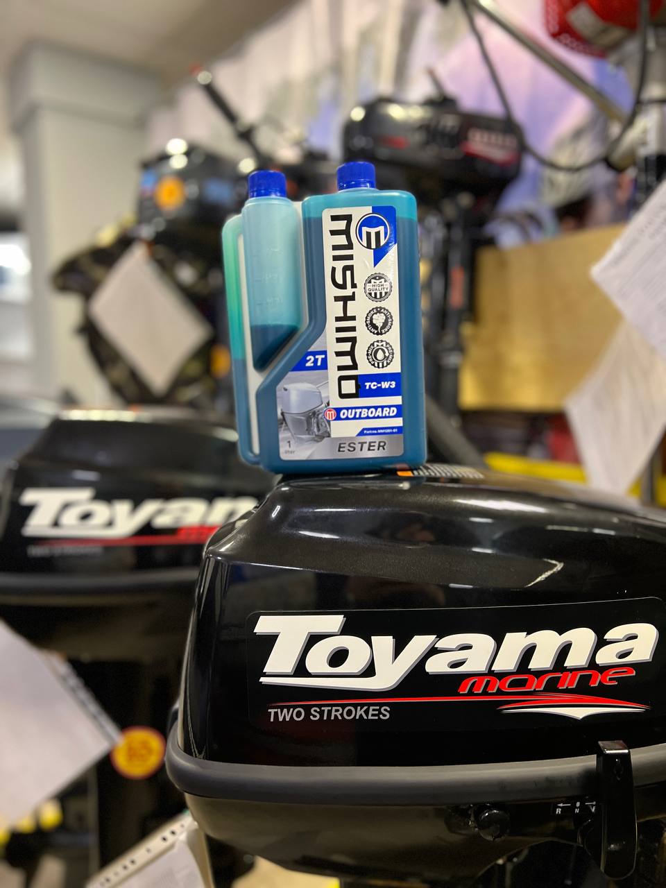 Масло MISHIMO 2T OUTBOARD (ESTER) полусинтетика 1 л в Орске