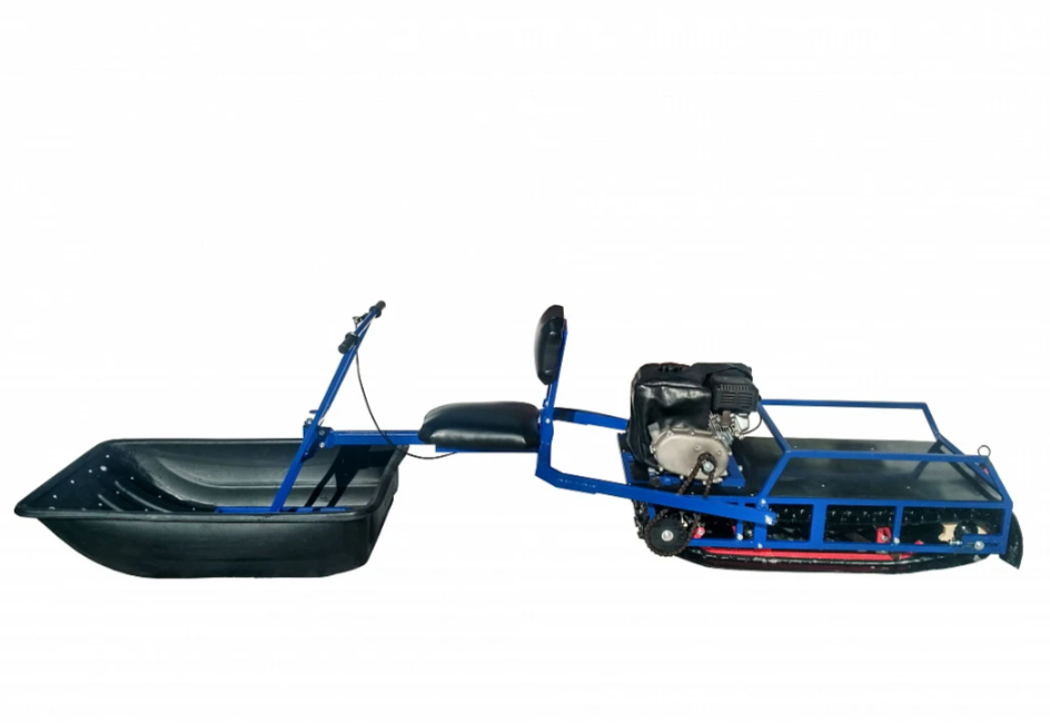 Мотобуксировщик толкач Альбатрос-XL8 с модулем. С фарой, тележки в Орске