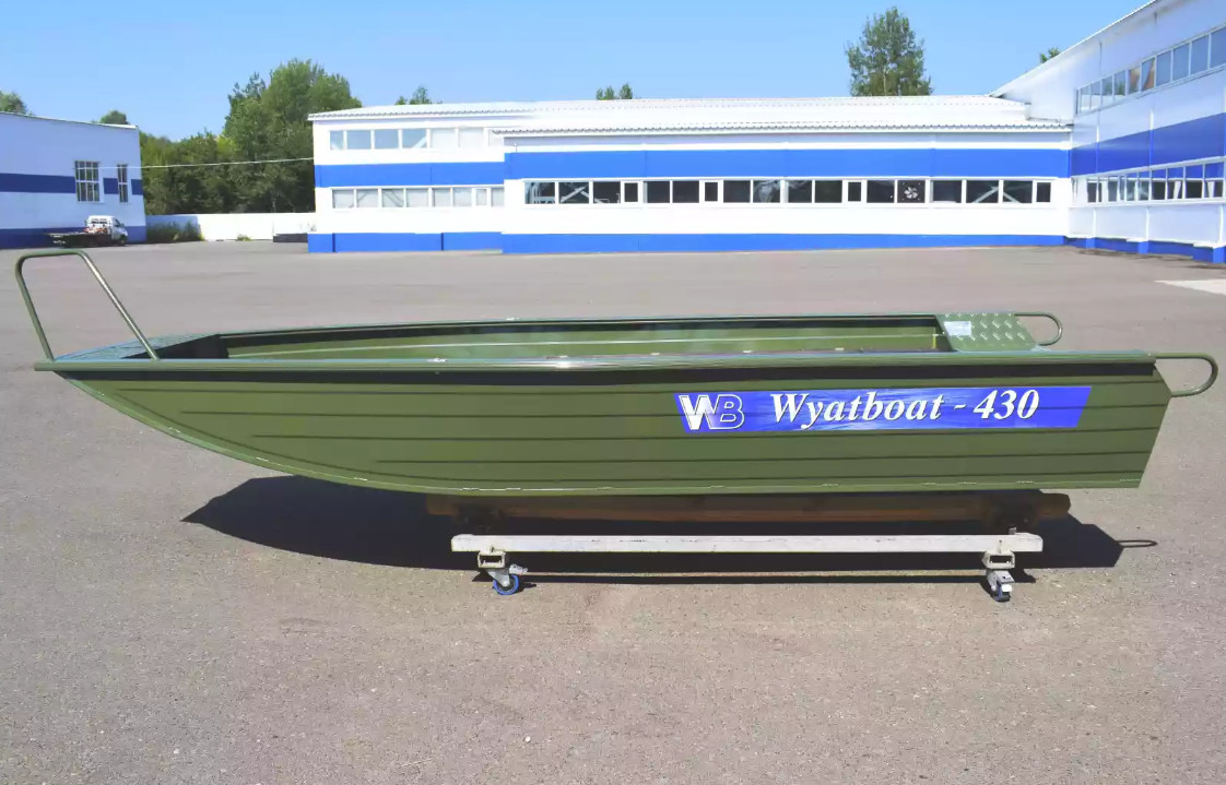 Алюминиевая лодка  Wyatboat-430 Master Fish в Орске