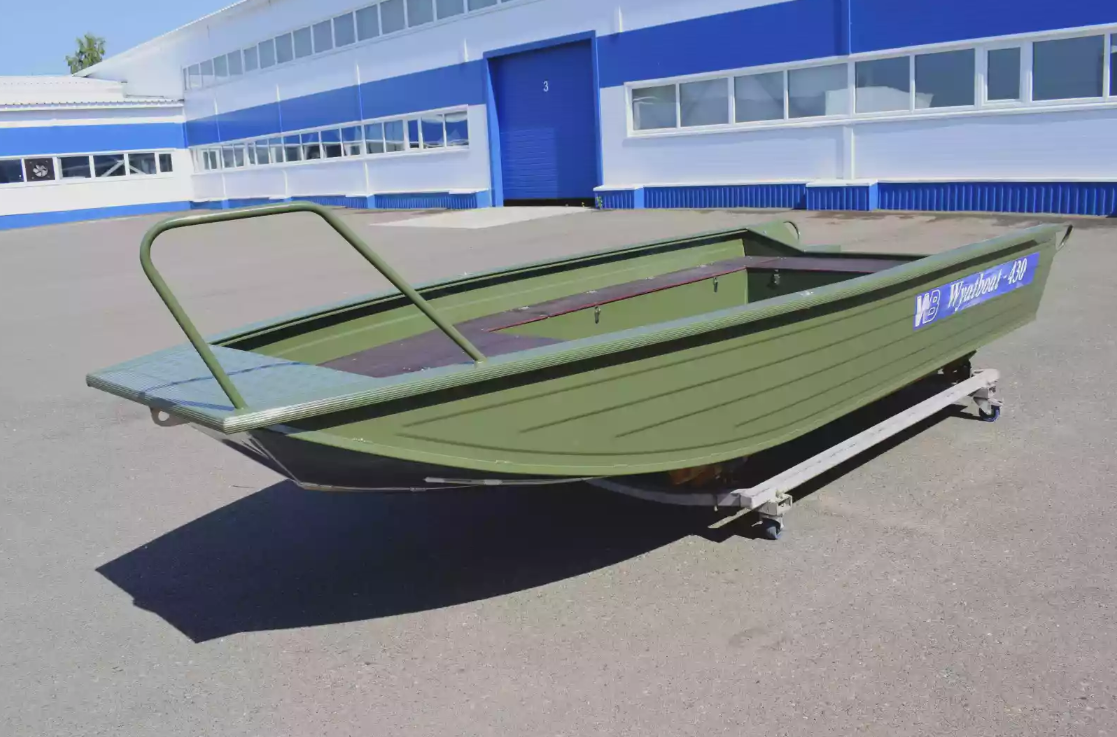 Алюминиевая лодка  Wyatboat-430 Master Fish в Орске