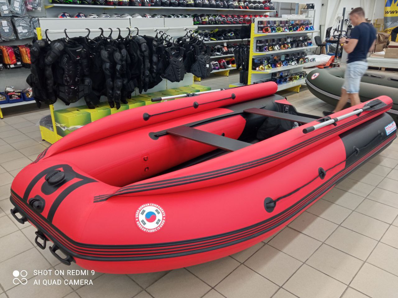 Лодка MISHIMO RIVER FJET PRO 400 под водомет в Орске