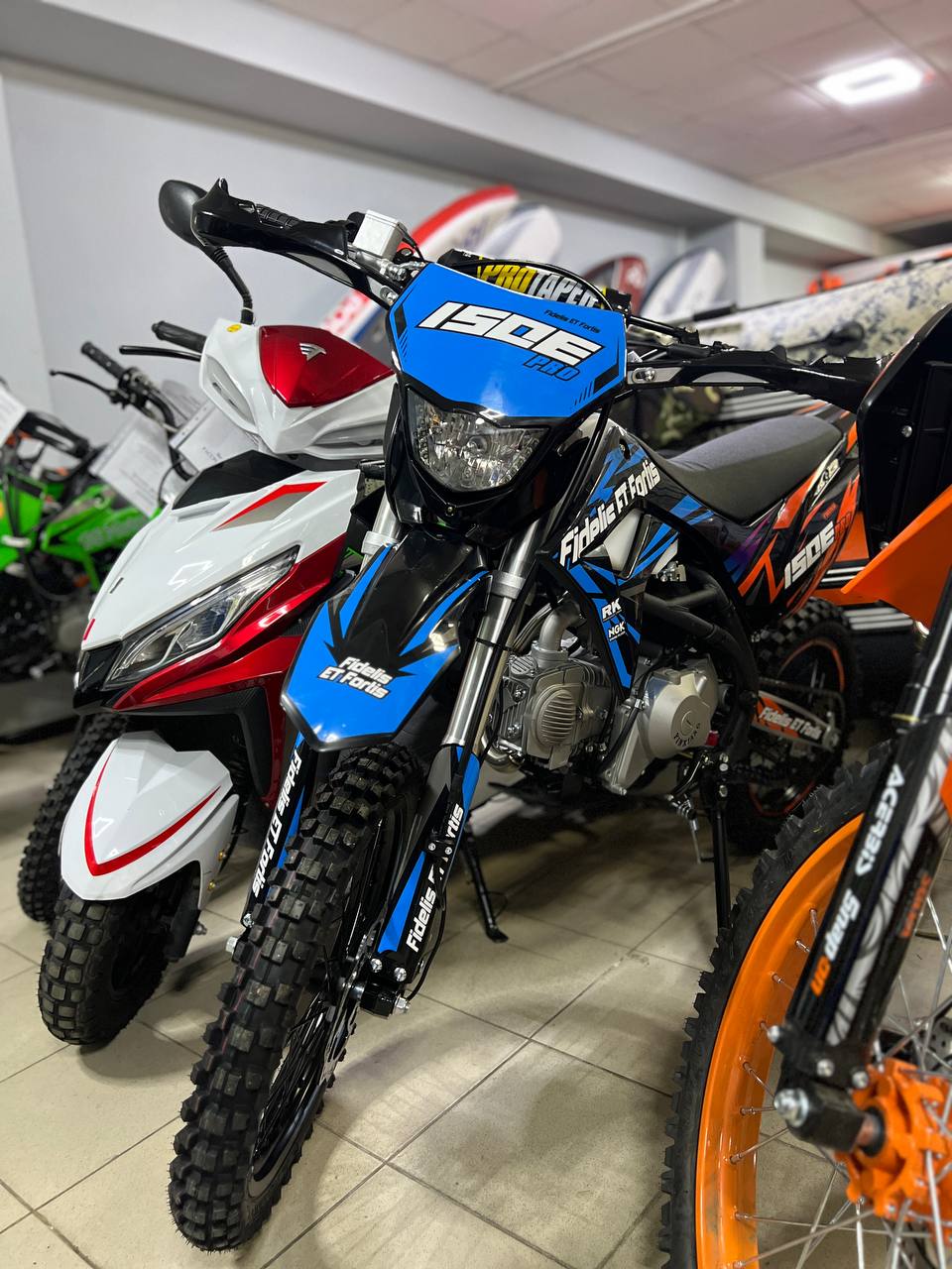 Мотоцикл (питбайк) PROMAX FIDET (ФАЙДЕТ) 190E PRO 17/14 в Орске