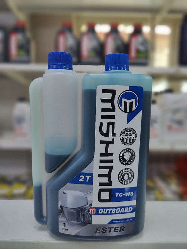 Масло MISHIMO 2T OUTBOARD (ESTER) полусинтетика 1 л в Орске