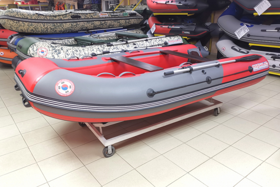 КОМПЛЕКТ Лодка MISHIMO PRO 350 + ЛОДОЧНЫЙ МОТОР MARLIN MP 9.9 (20) AMHS PRO в Орске