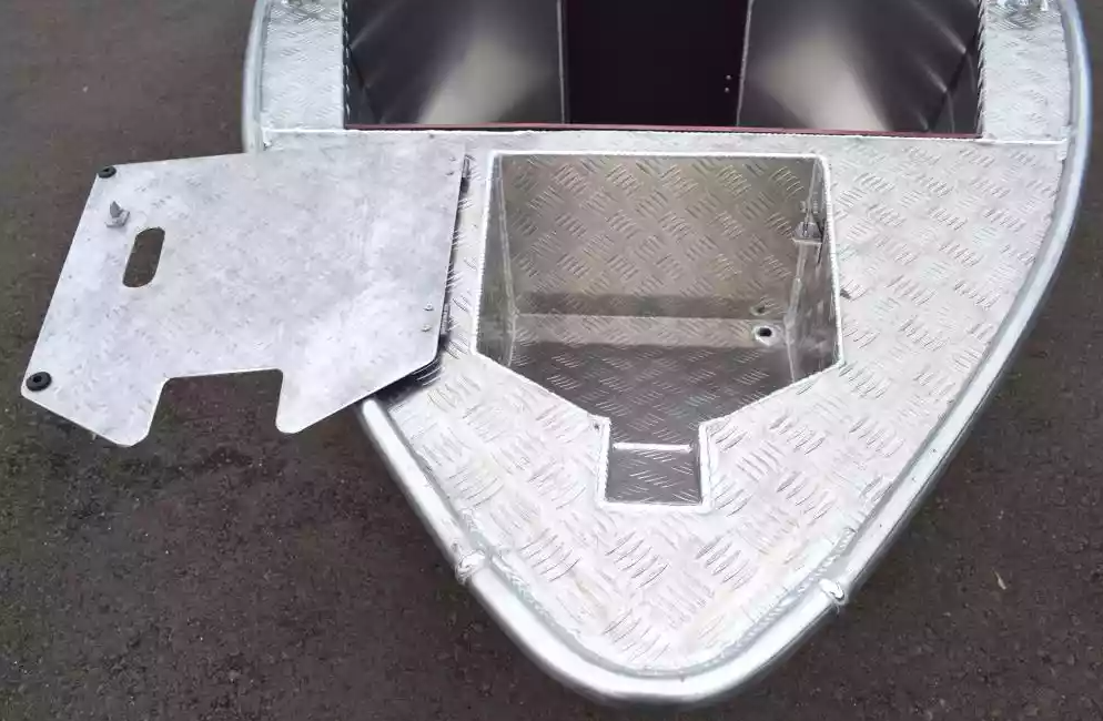 Алюминиевая лодка Wyatboat-390 DCM Увеличенный борт в Орске
