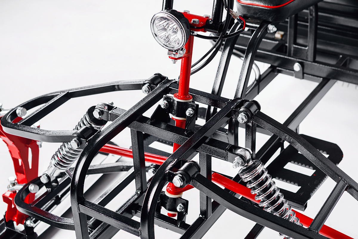 Лыжный модуль IKUDZO с подогревом ручек пластиковые лыжи в Орске