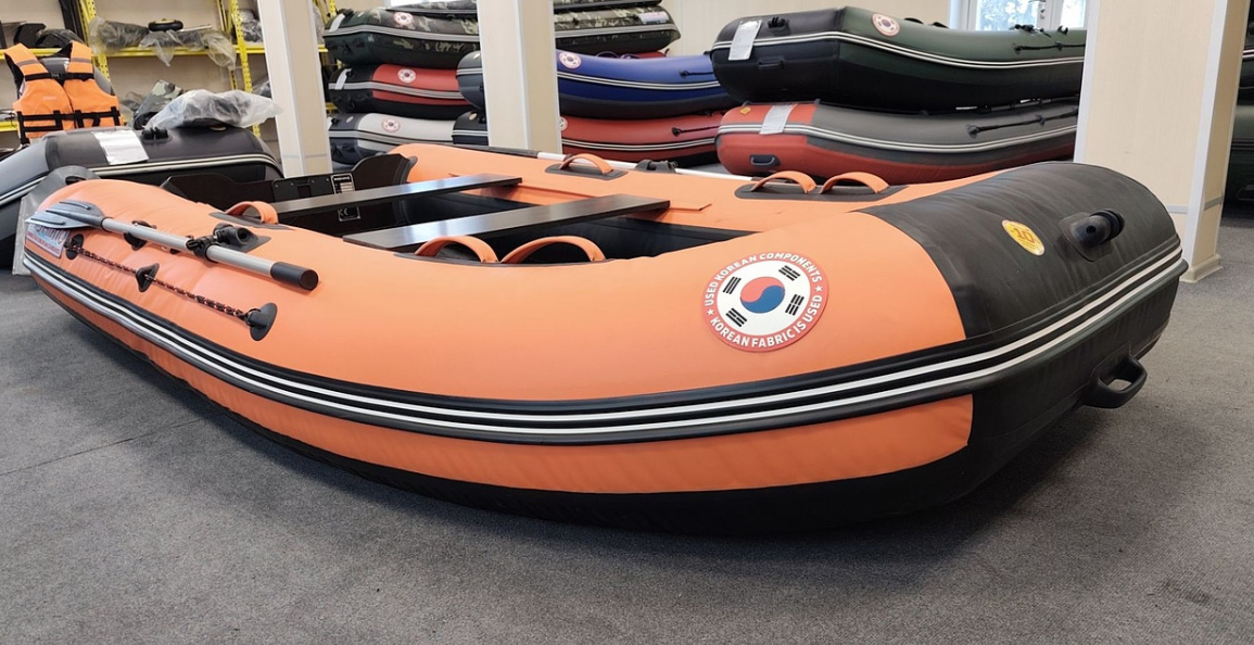 КОМПЛЕКТ ЛОДКА MISHIMO LITE 350 + МОТОР 9,8 Л.С. в Орске