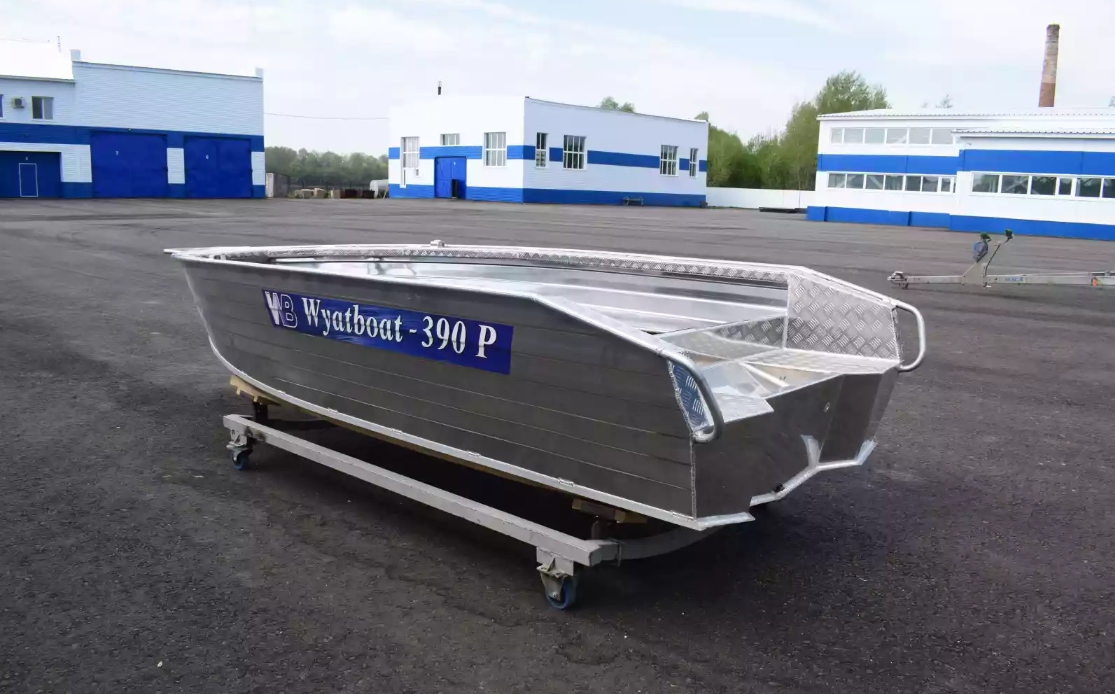 Алюминиевая лодка Wyatboat-390Р Увеличенный борт в Орске