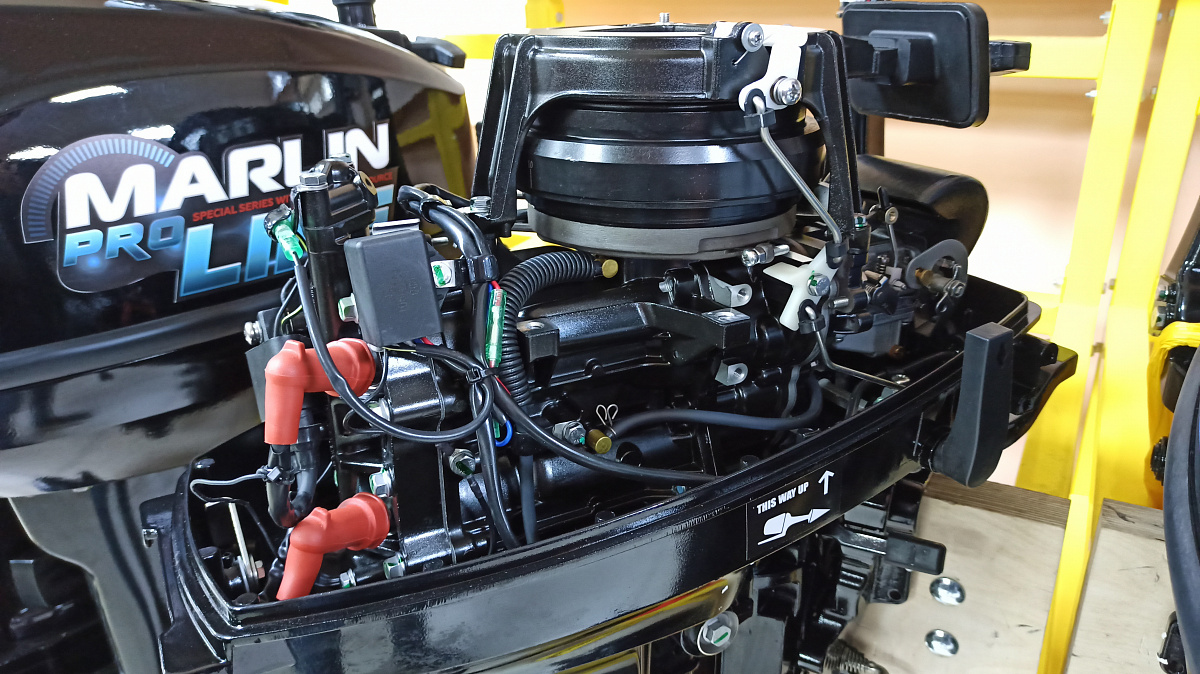 КОМПЛЕКТ Лодка MISHIMO PRO 350 + ЛОДОЧНЫЙ МОТОР MARLIN MP 9.9 (20) AMHS PRO в Орске