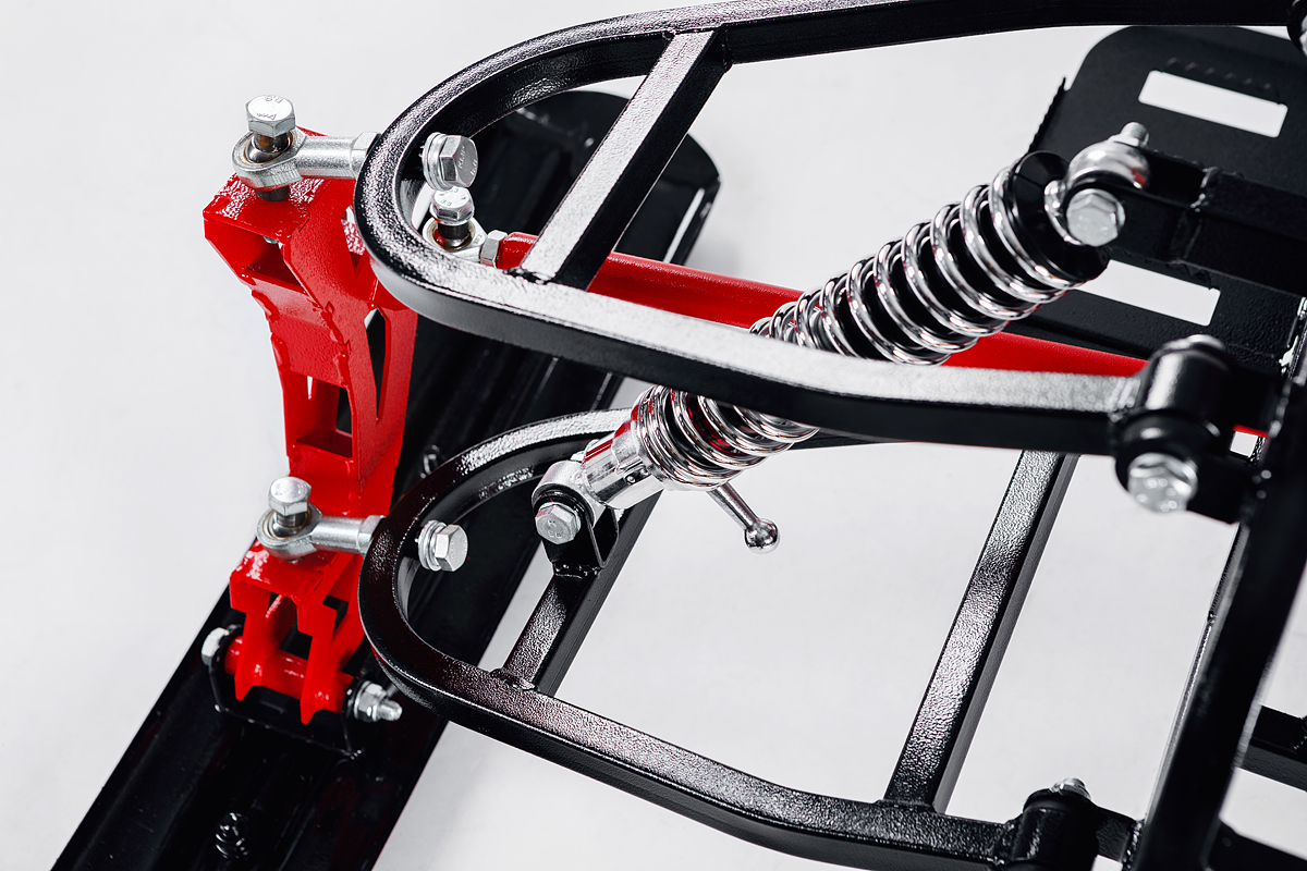 Лыжный модуль IKUDZO с подогревом ручек пластиковые лыжи в Орске