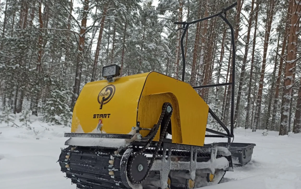 Мотобуксировщик РЫБАК СТАРТ Lifan 15 л.с. (металлический капот) в Орске