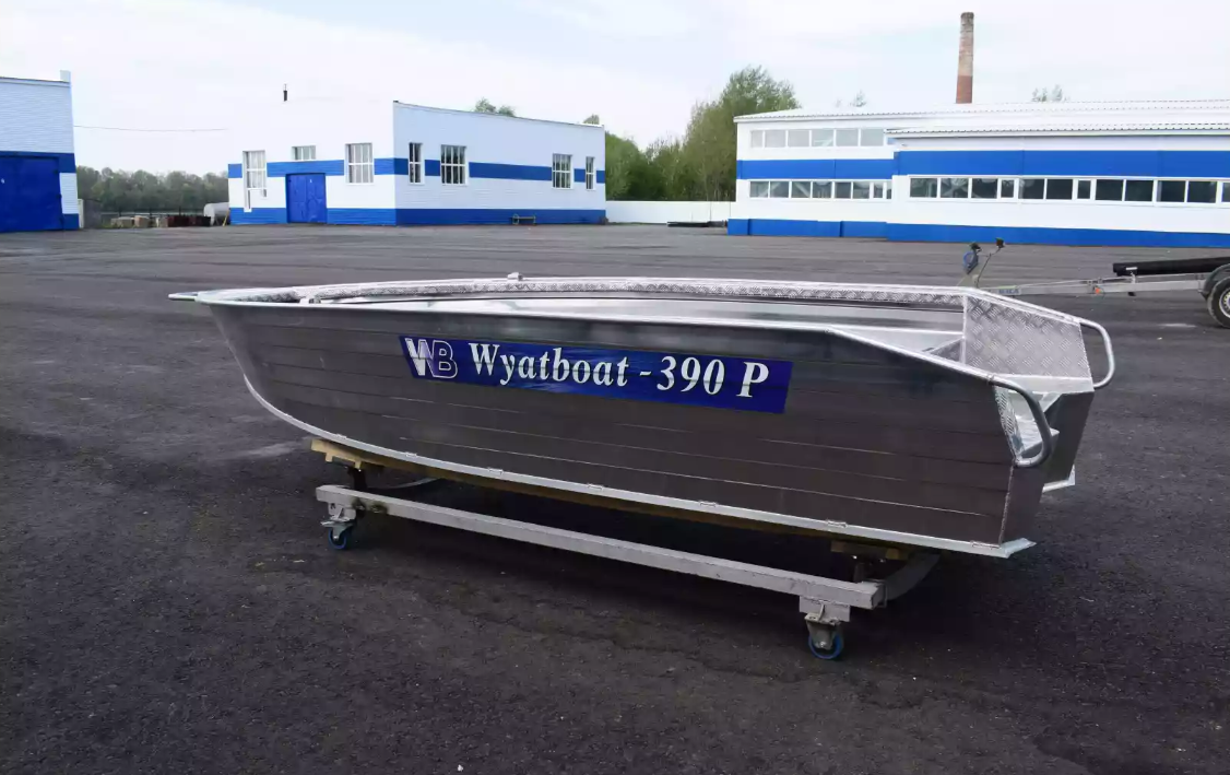 Алюминиевая лодка Wyatboat-390Р Увеличенный борт в Орске
