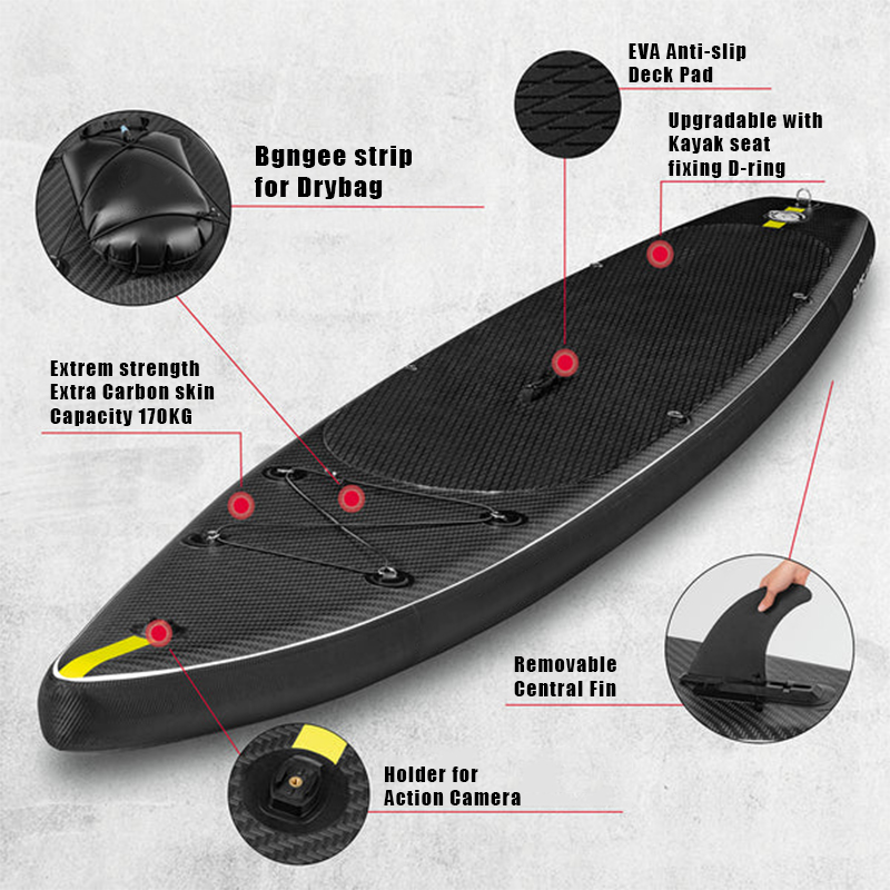 SUP (САП) ДОСКА MISHIMO CARBON DARKSIDE 10.6’ (325СМ) в Орске