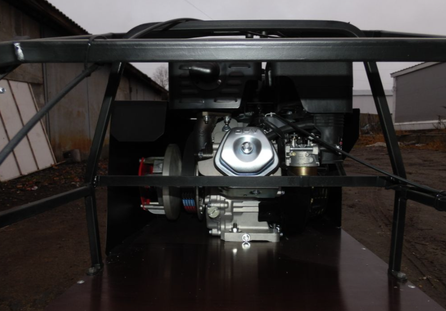 Мотобуксировщик AhtaR Зима 9 л/с с вариатором в Орске