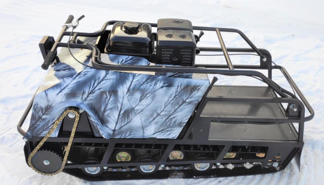 Мотобуксировщик Irondog (Железная собака) M500 20  Камуфляж Охотник в Орске