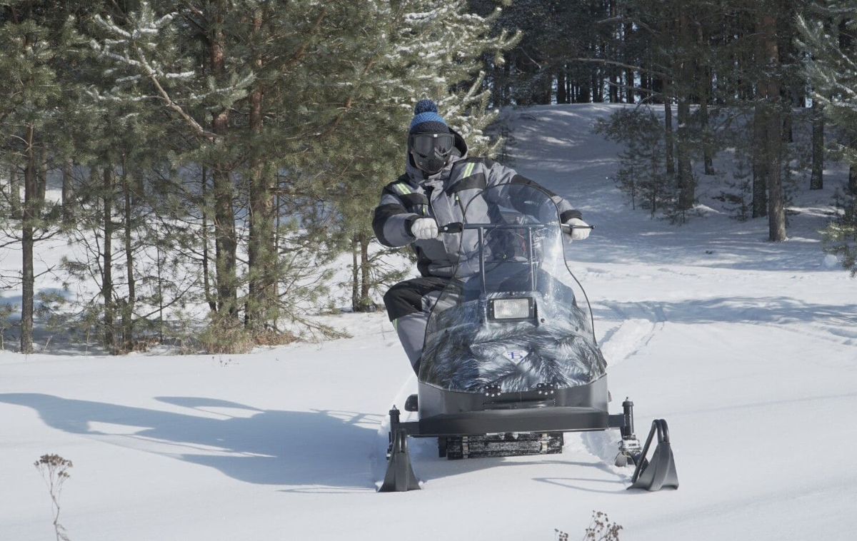 Миниснегоход Бурлак-М Егерь Стандарт 15 л.с. эл.запуск в Орске