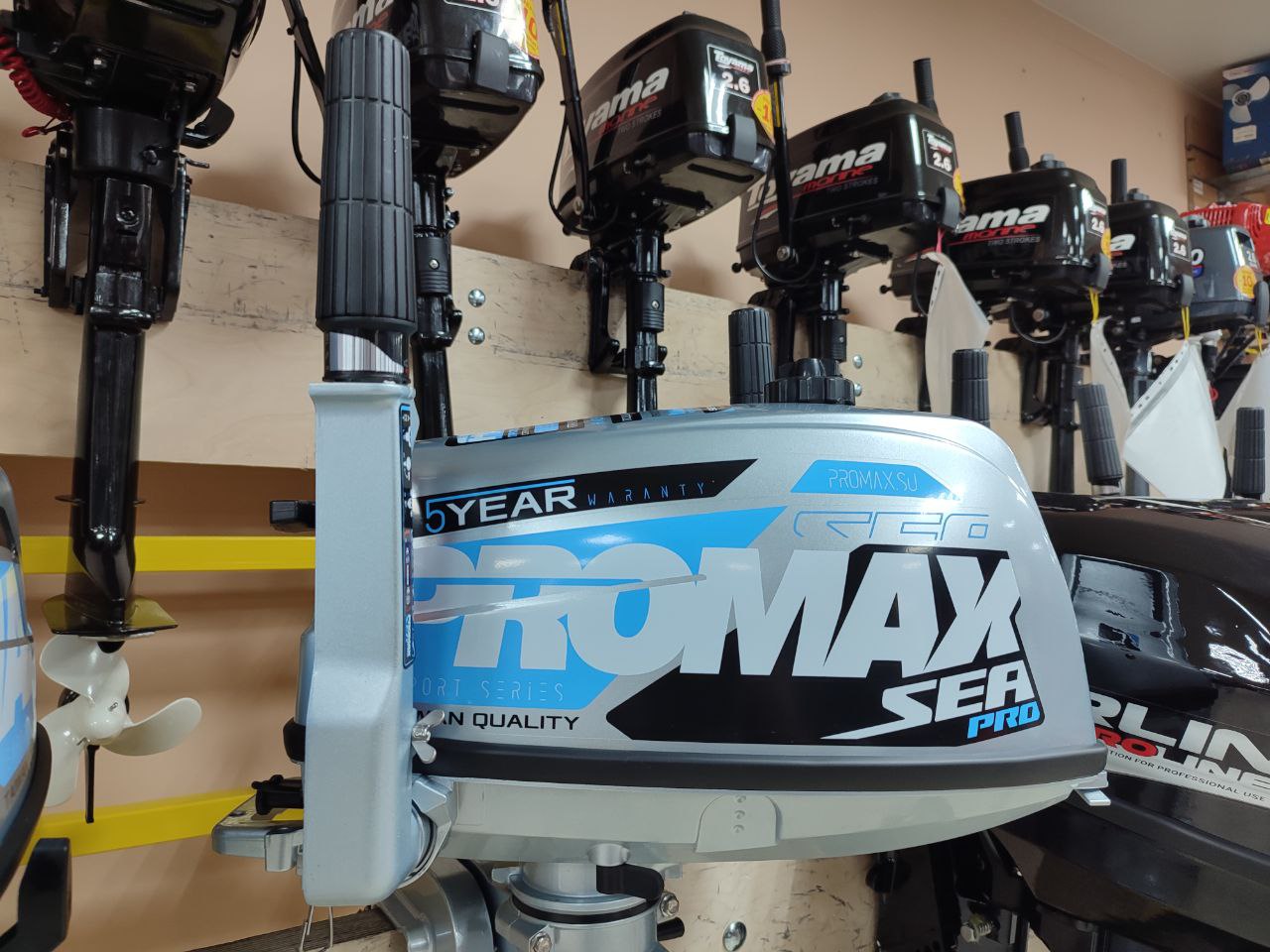 Лодочный мотор PROMAX SP5FHS (внешний бак 12 л) в Орске