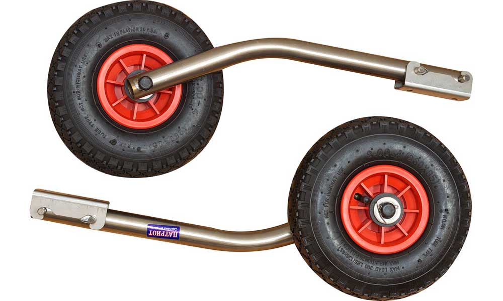 Транцевые колеса модульные удлиненные из нержавеющей стали в Орске