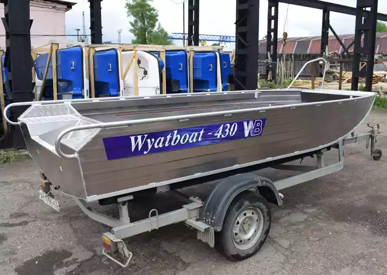 Алюминиевая лодка  Wyatboat-430 Master в Орске