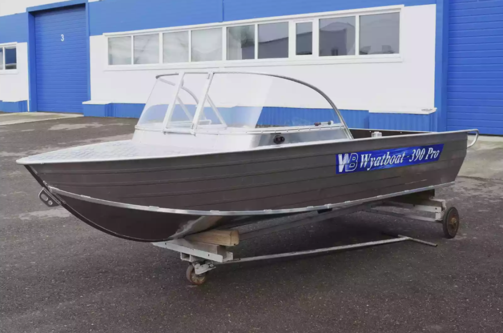 Алюминиевая лодка Wyatboat-390 Pro в Орске