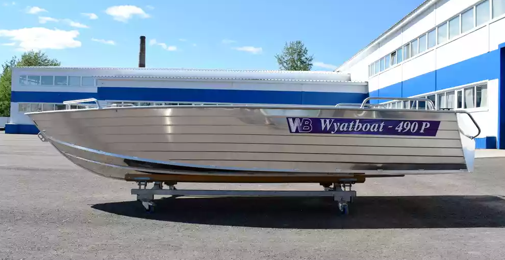 Алюминиевая лодка Wyatboat-490 P в Орске