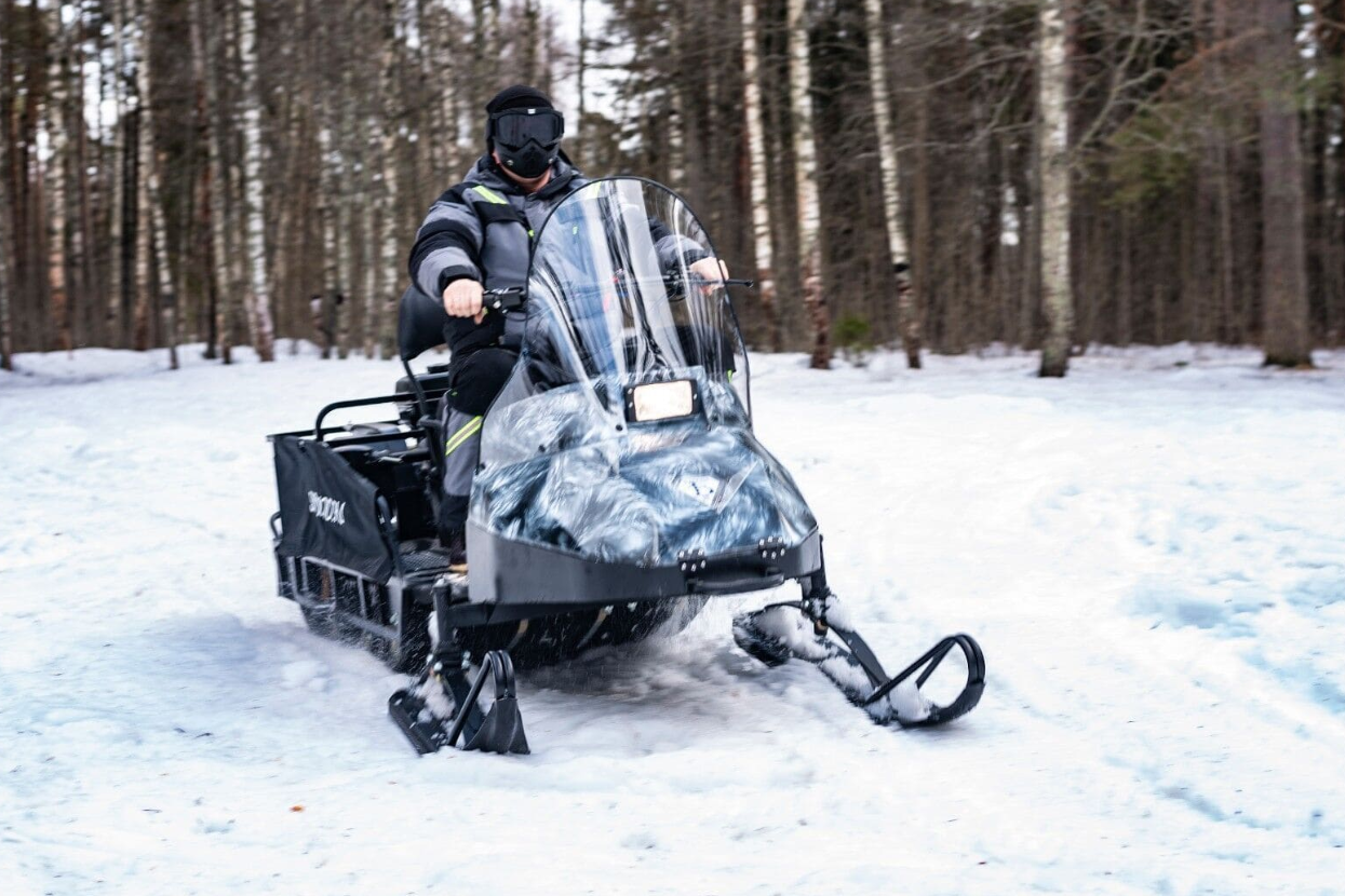 Миниснегоход Бурлак-М Егерь Стандарт 15 л.с. эл.запуск в Орске