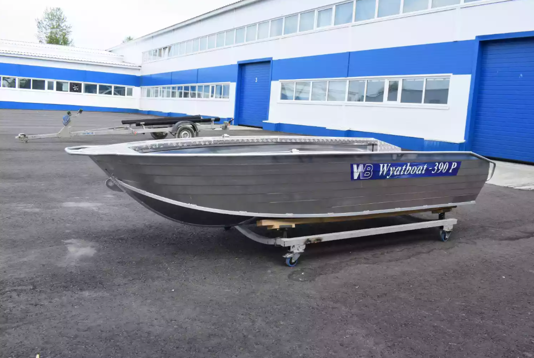 Алюминиевая лодка Wyatboat-390Р Увеличенный борт в Орске