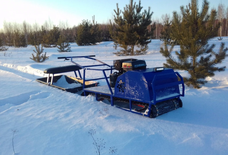 Мотобуксировщик Альбатрос-XLV 15 тележки, 1450 мм в Орске