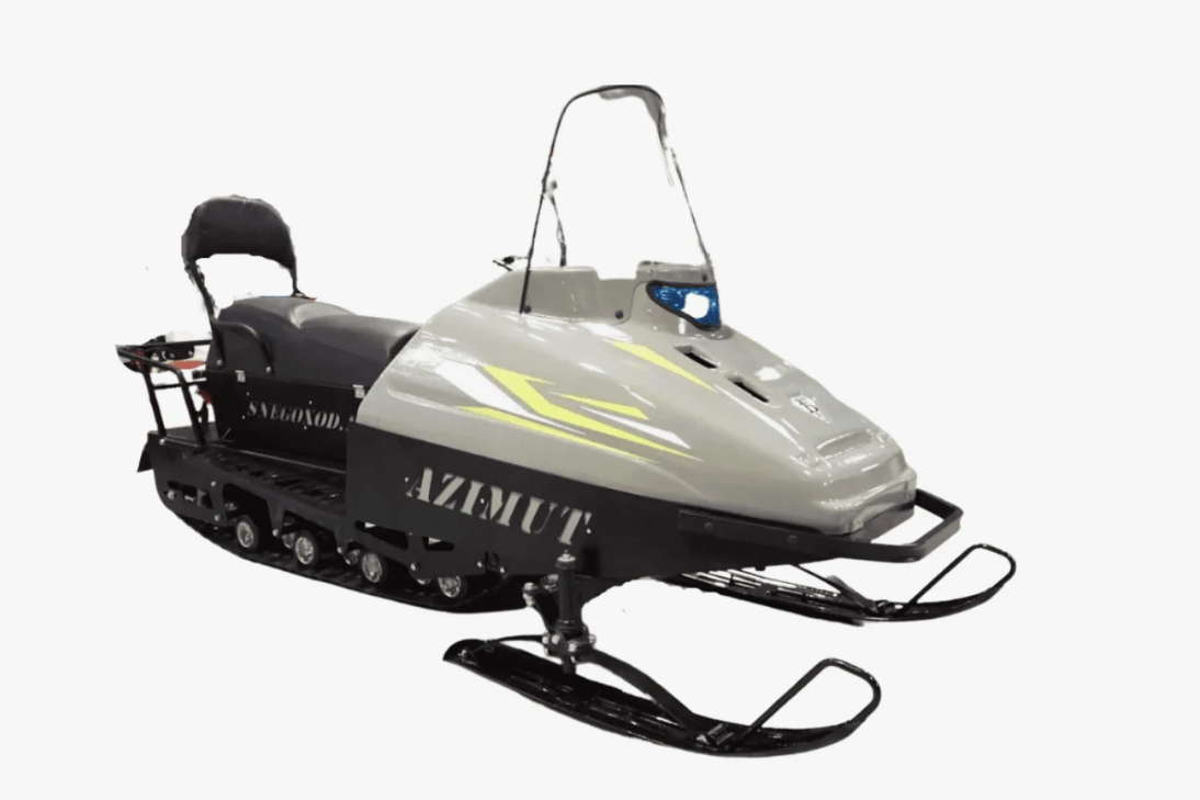 Миниснегоход Бурлак Азимут 24 л.с. , эл.запуск, реверс, тормоз гидравл, капот серый в Орске