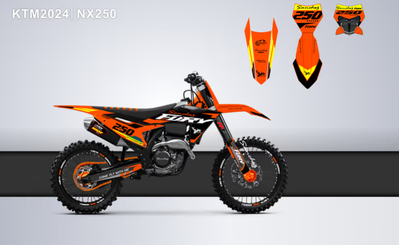 Кроссовый мотоцикл Sanchez Fury NX250 в Орске