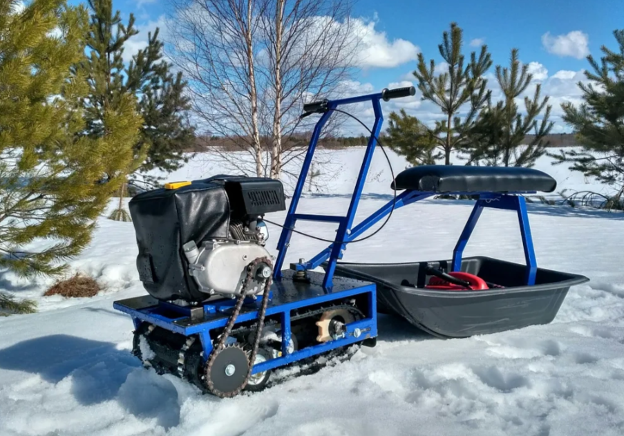 Мини-мотобуксировщик Альбатрос-М без фары в Орске