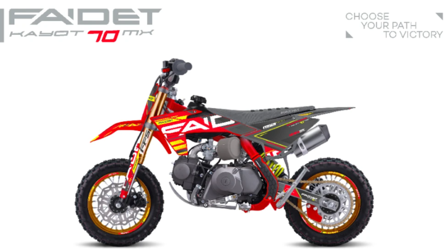 Питбайк FAIDET KAYOT 70 12/10 в Орске